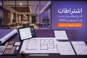 اشتراطات فتح مطعم جديد