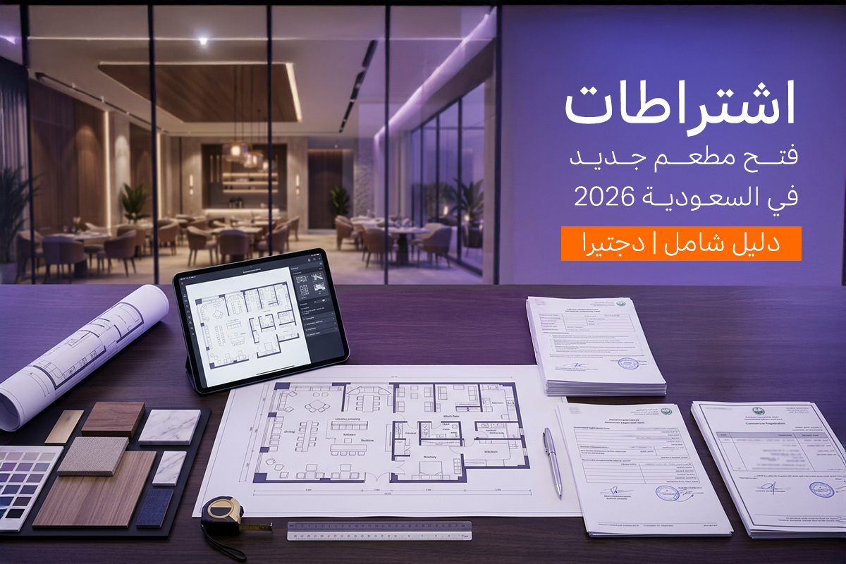 اشتراطات فتح مطعم جديد في السعودية 2026: دليل شامل | دجتيرا