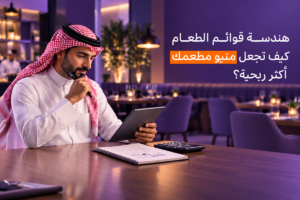 هندسة قوائم الطعام